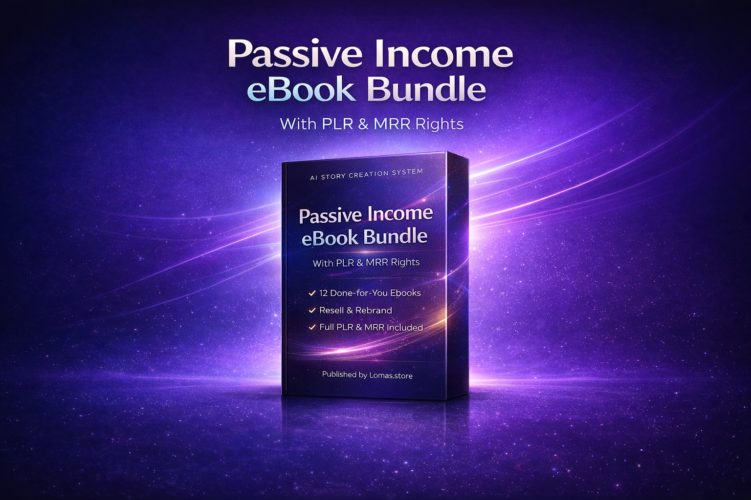 Passive Income eBook Bundle with PLR & MRR Rights