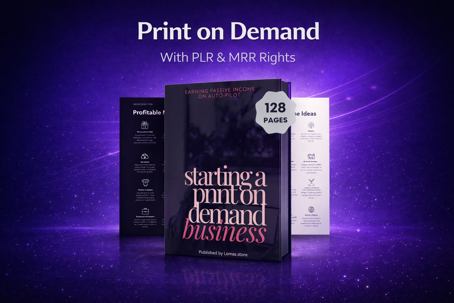 Print On Demand with PLR & MRR Rights