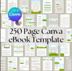Canva eBook  & Course WorkBook Template with PLR & MRR Rights