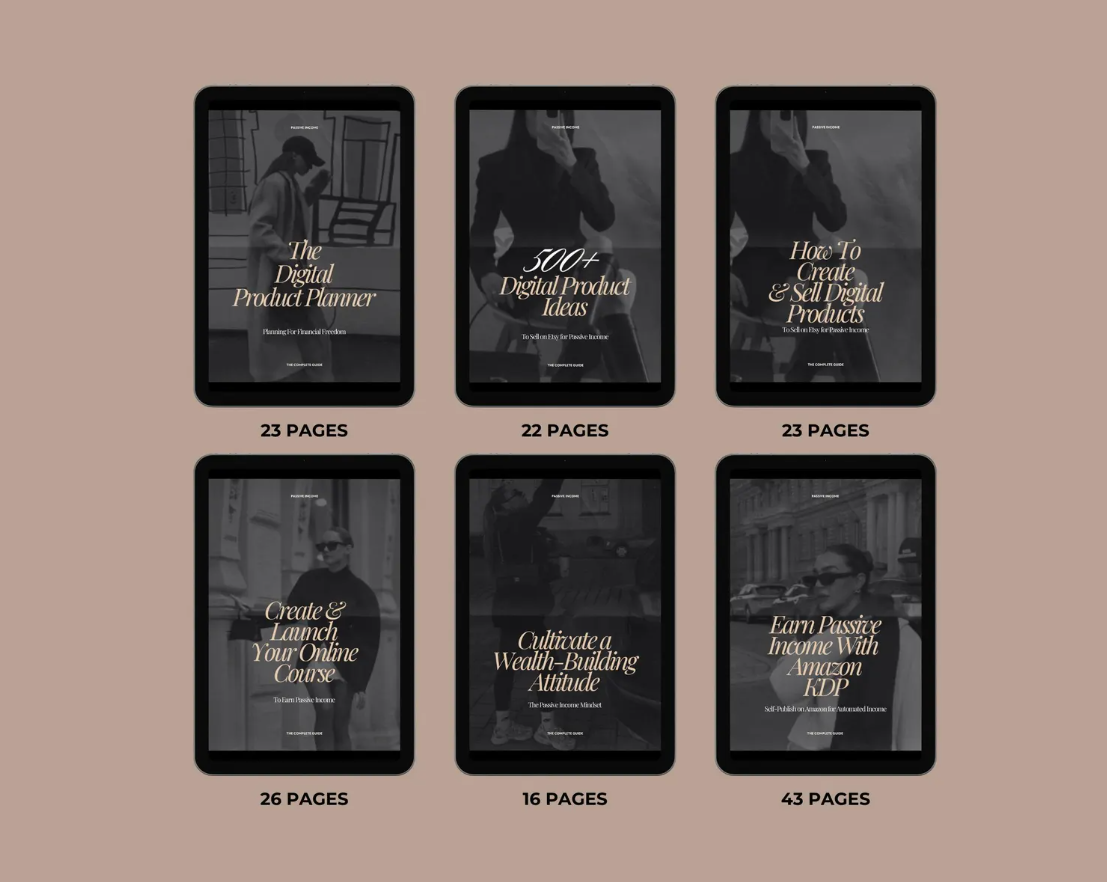 Passive Income eBook Bundle with PLR & MRR Rights – Image 5