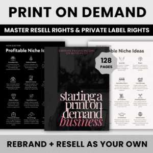 Print On Demand with PLR & MRR Rights
