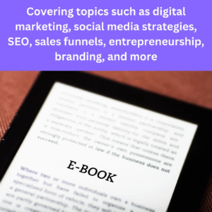 Business & Marketing eBooks with PLR & MRR Rights