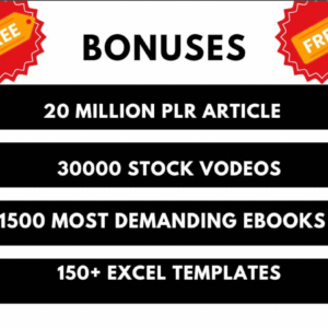 1 Million+ Ebooks with PLR & MRR Rights