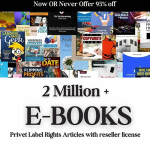 2M Ebooks bundle with PLR & MRR Rights