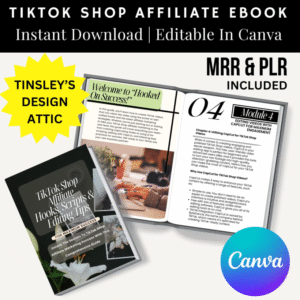 TikTok Shop Affiliate with PLR & MRR Rights