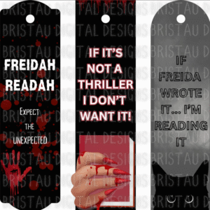 Thriller Bookmark Bundle with PLR & MRR Rights